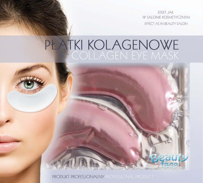 Oční kolagenová maska s extraktem z ČERVENÉHO VÍNA